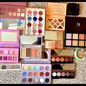 Huge Swatched Palette Lot!